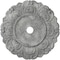 Ekena Millwork Angel Medallion (Canopies up to 15 3/4"), 32 1/4"OD x 3 5/8"ID x 1 1/8"P, Ultra Pure White Crackle CM32ANUWC - alternate 1